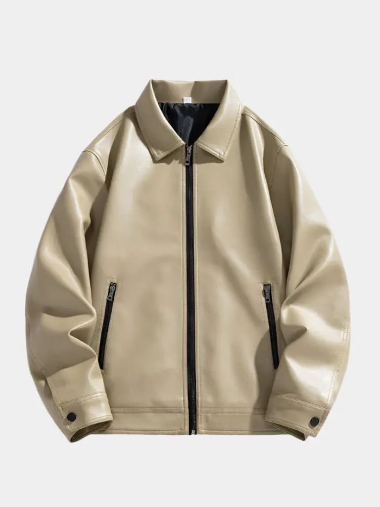 Leather-Look Jacket