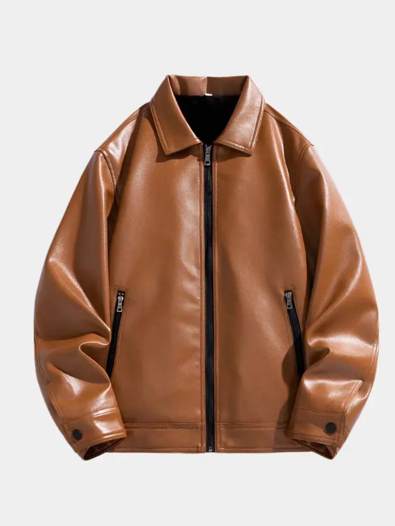 Leather-Look Jacket