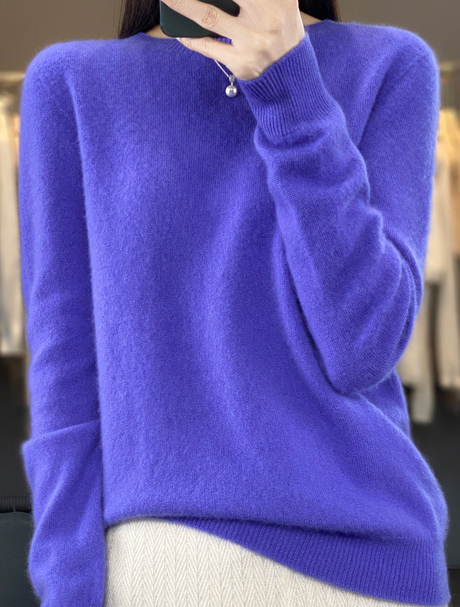 Isabelle | Pull cachemire col rond classique (kopie)