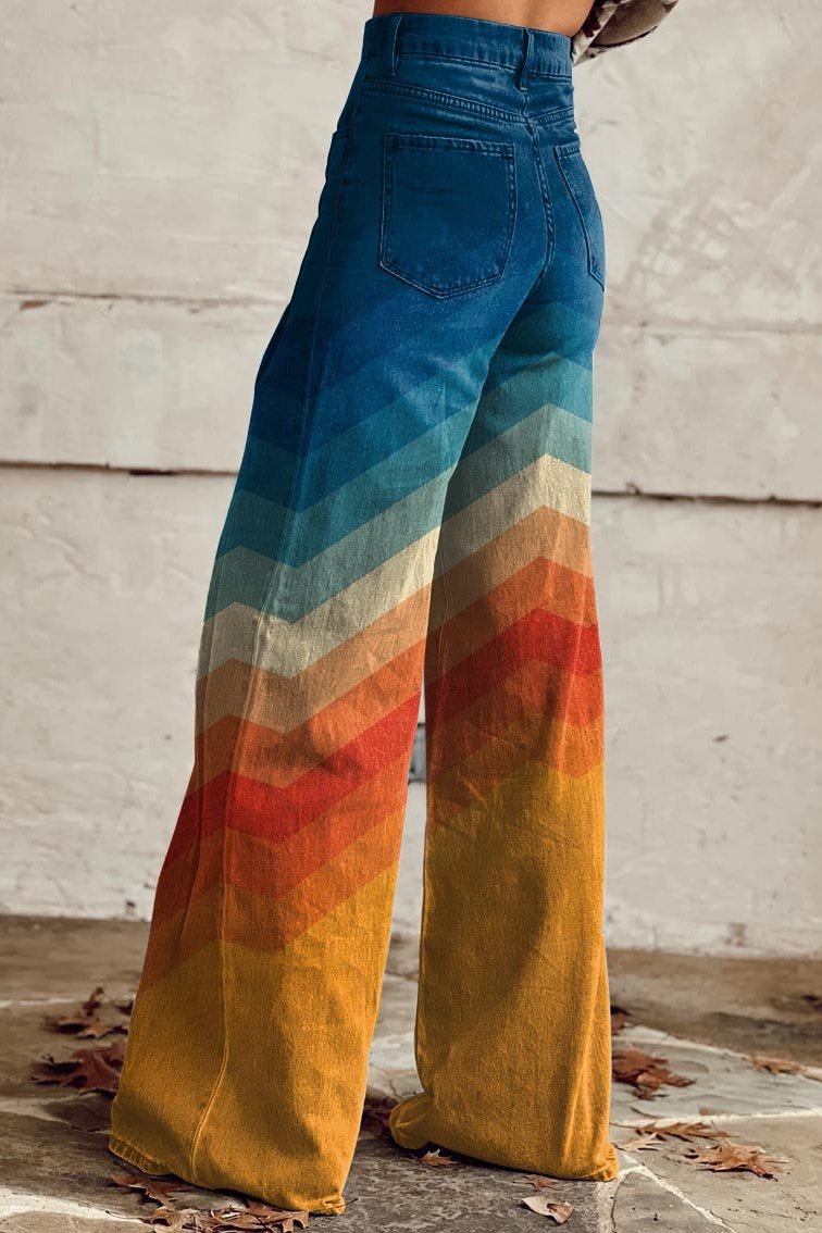 Beatrice | Sunset Ombre Jeans