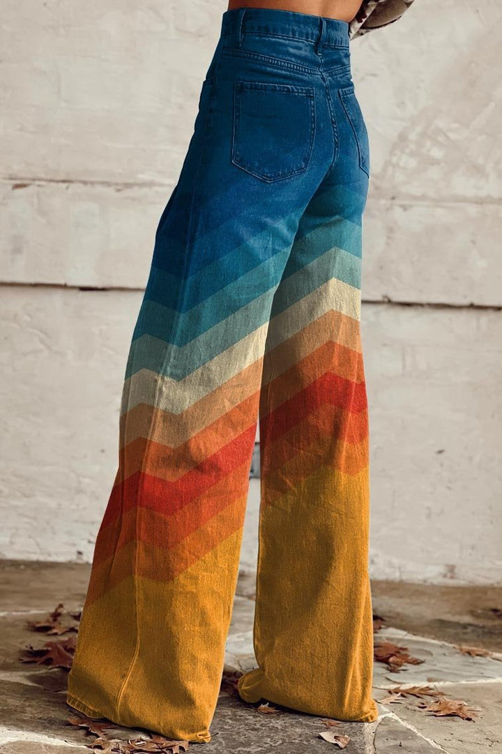 Beatrice | Sunset Ombre Jeans