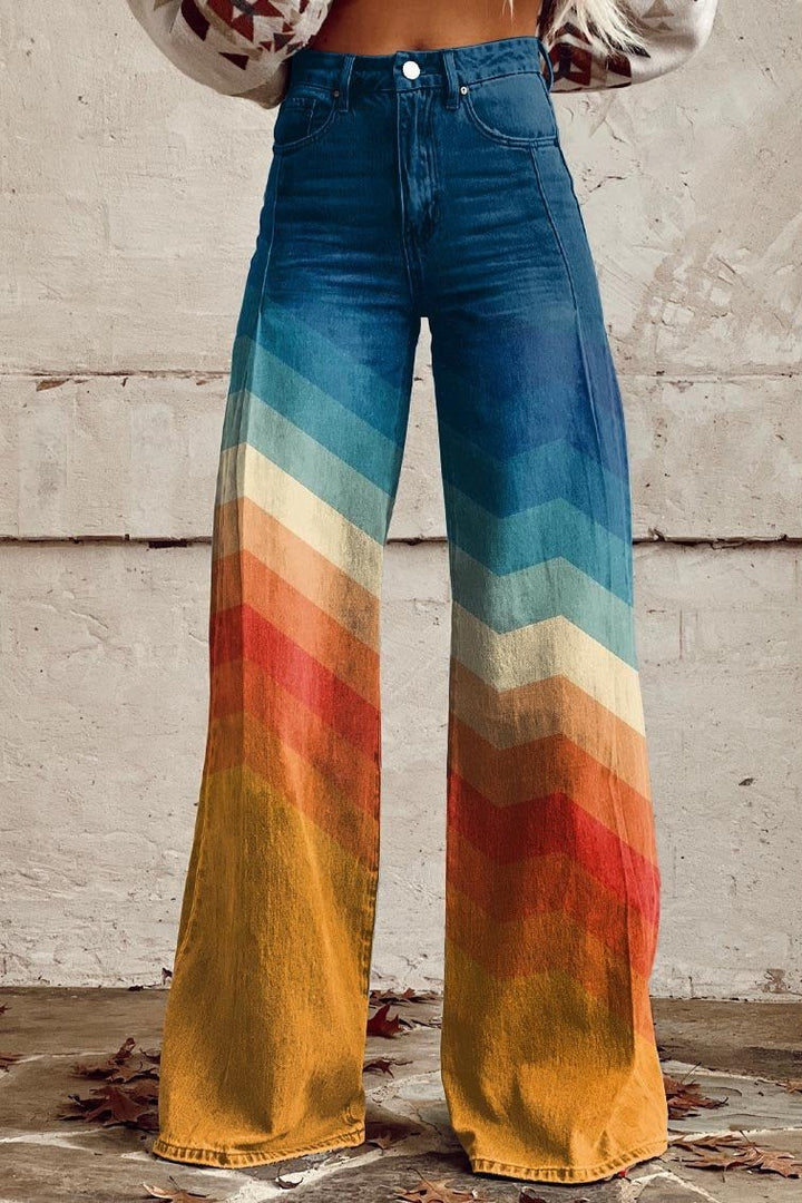 Beatrice | Sunset Ombre Jeans