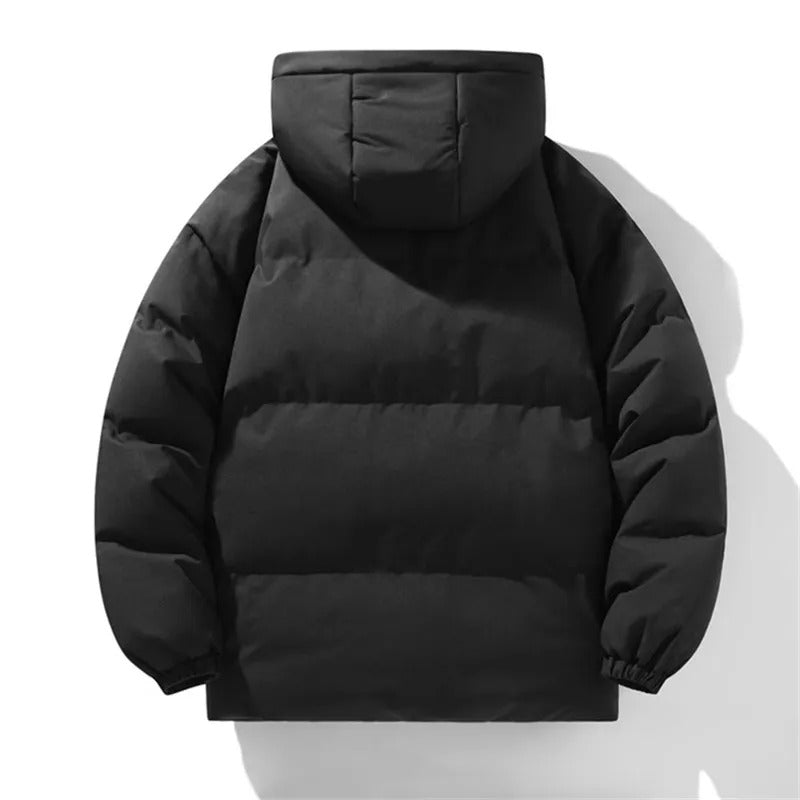 Elegant Hooded Men's Jacket