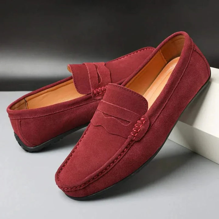 Men's Suede Loafers