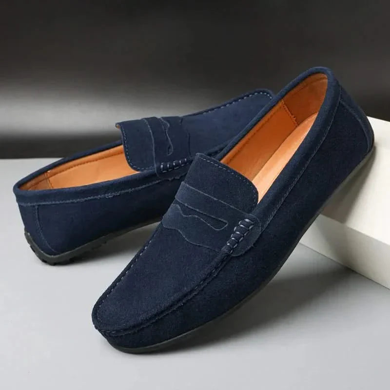 Men's Suede Loafers