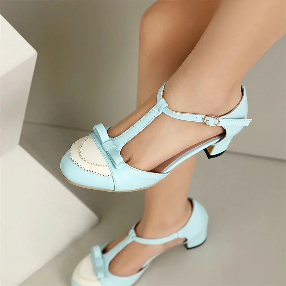 T-Bar Bow Heels