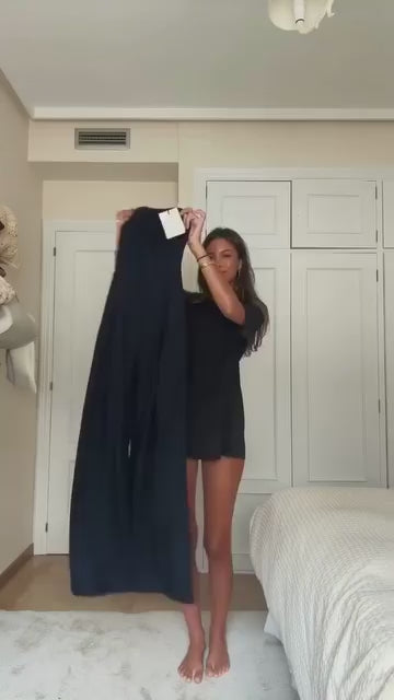 Strapless Wide-Leg Jumpsuit