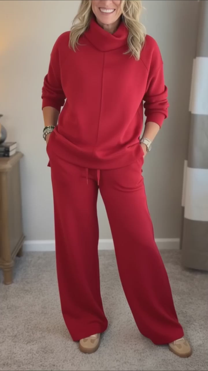 Soft Knit Two-Piece Set