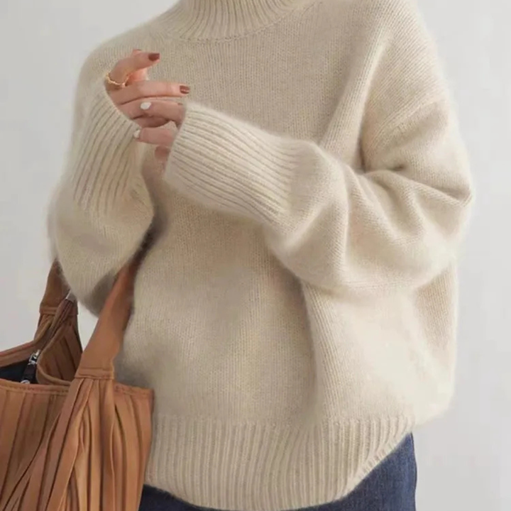 Cashmere Roll-Neck Jumper
