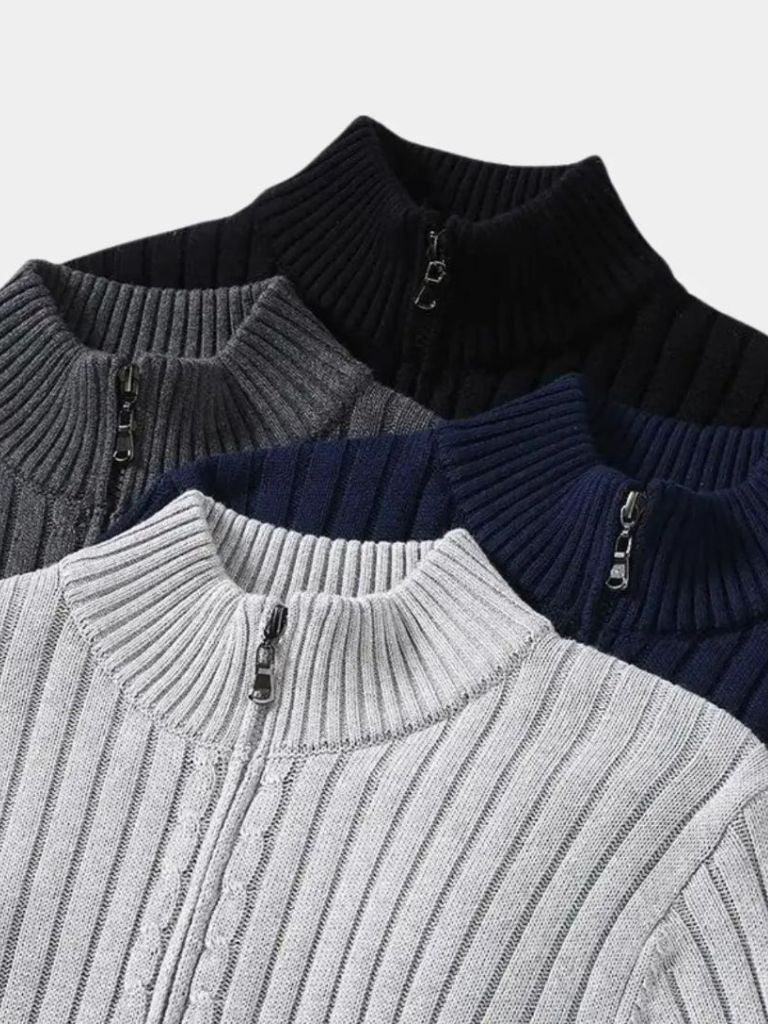 Knitted Zip Jacket