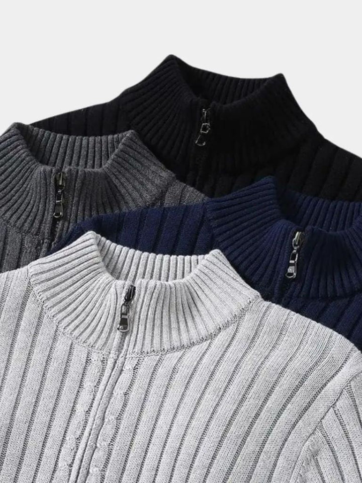 Knitted Zip Jacket