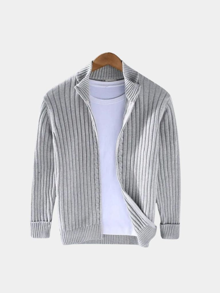 Knitted Zip Jacket