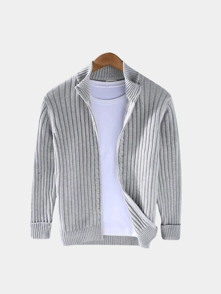 Knitted Zip Jacket