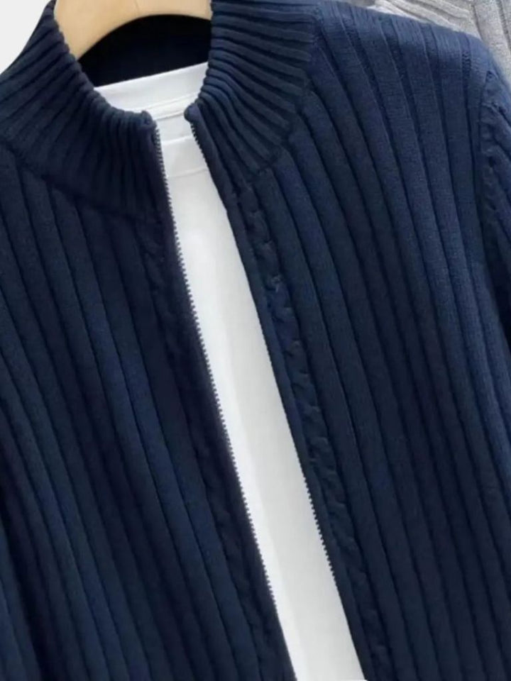 Knitted Zip Jacket