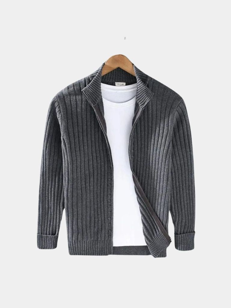 Knitted Zip Jacket