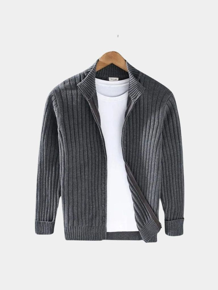 Knitted Zip Jacket