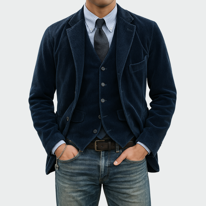 Tailored Blazer & Waistcoat Set