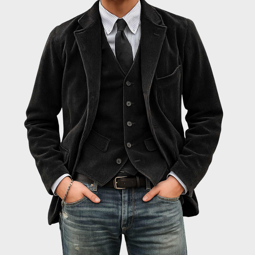 Tailored Blazer & Waistcoat Set