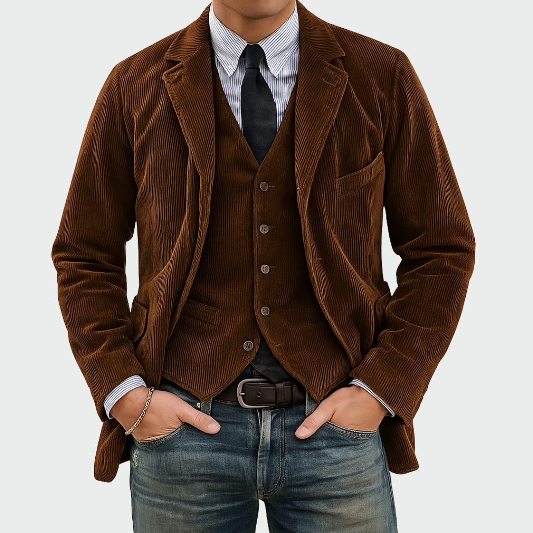 Tailored Blazer & Waistcoat Set