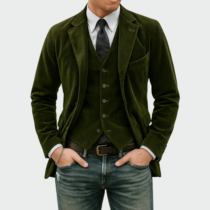 Tailored Blazer & Waistcoat Set