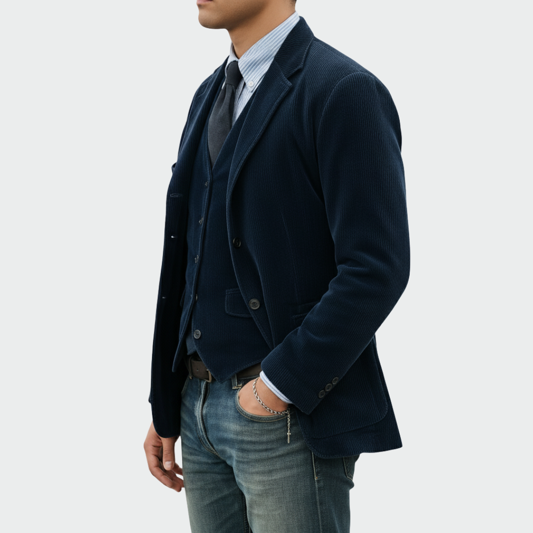 Tailored Blazer & Waistcoat Set
